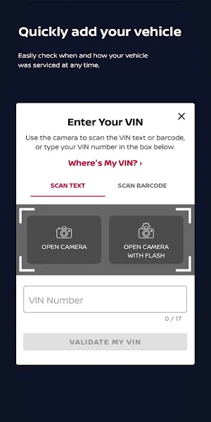 MyNISSAN Screenshot 2