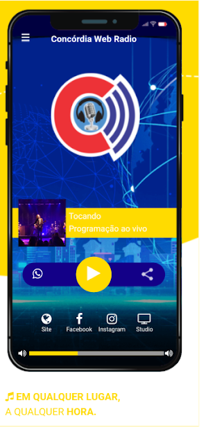 Concordia Web Radio Screenshot 2