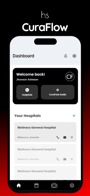 CuraFlow - Integrated Software Screenshot 1