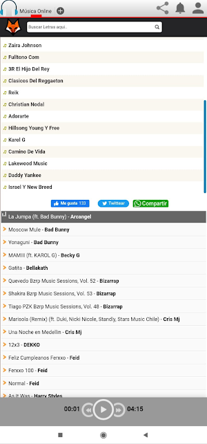 Música Online Screenshot 3