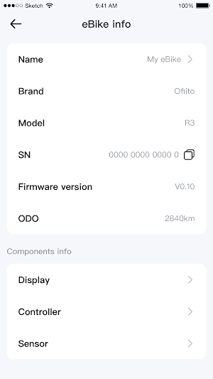 eBike Connect Screenshot 2