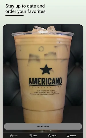 Americano Espresso Bar Boston Screenshot 0