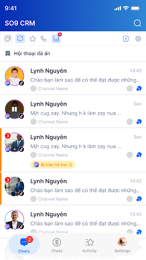 SO9 CRM Screenshot 0