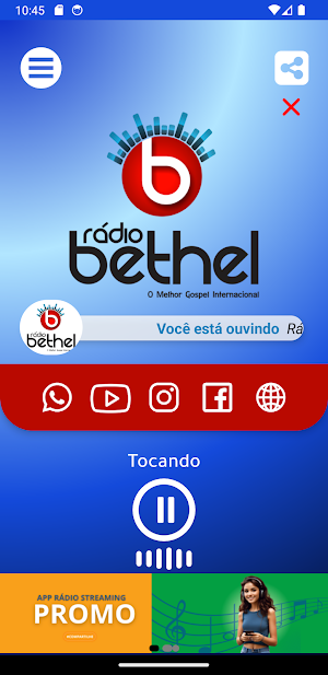 Rádio Bethel Play Screenshot 1