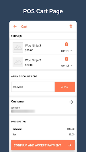 Point of Sale Application for WooCommerce Screenshot 3
