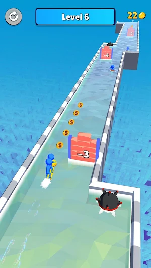 Swim boatman Screenshot 0