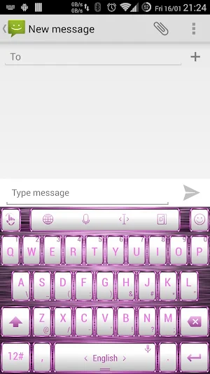 Theme for TPKeyboard FW Pink Screenshot 0