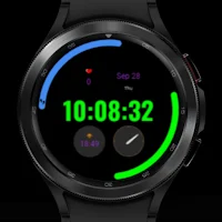 digital watch face