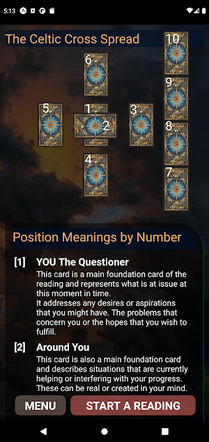 Learn to Read Your Tarot Cards Screenshot 1