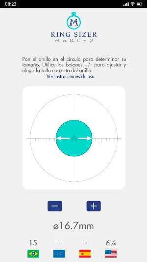 Ring Sizer Marcvs Screenshot 0