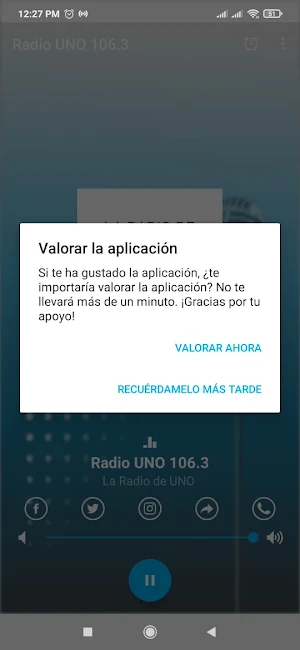 Radio  UNO 106.3 Screenshot 1