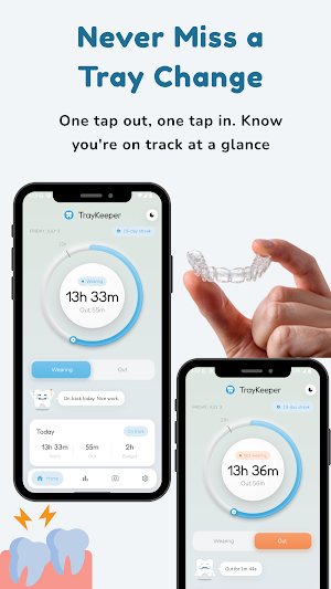 TrayKeeper: Aligner Tracker Screenshot 1