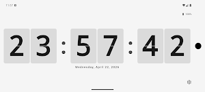 Flip Clock Screenshot 1