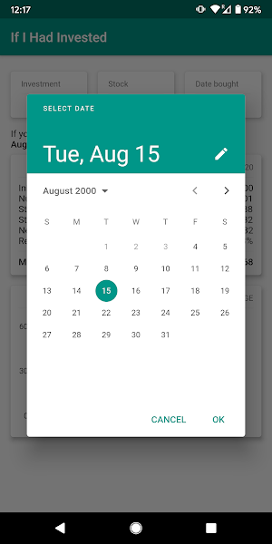 Investment Calculator Screenshot 3