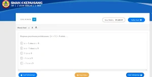 Exam Client SMAN 4 Kepahiang Screenshot 3