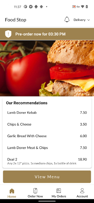 Food Stop Screenshot 1