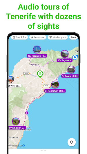 Tenerife Tour Guide:SmartGuide Screenshot 0