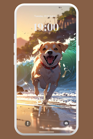 Anime Dog Wallpaper 4K Screenshot 2