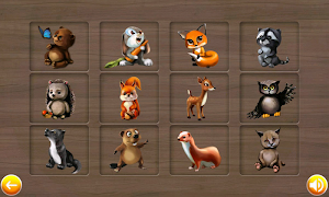 Forest funny animals children games for kids Screenshot 1