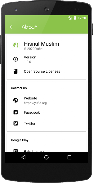Hisnul Muslim Screenshot 2