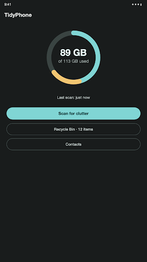 TidyPhone: Duplicates & Junk Screenshot 2