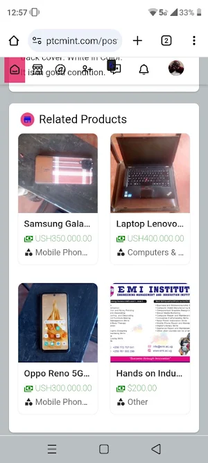 PtcMint Marketplace Screenshot 1
