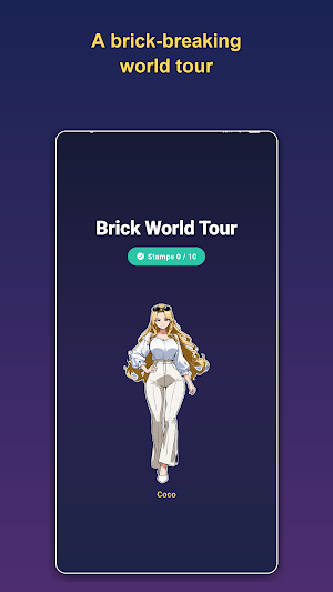 Brick World Tour - Breakout Screenshot 0