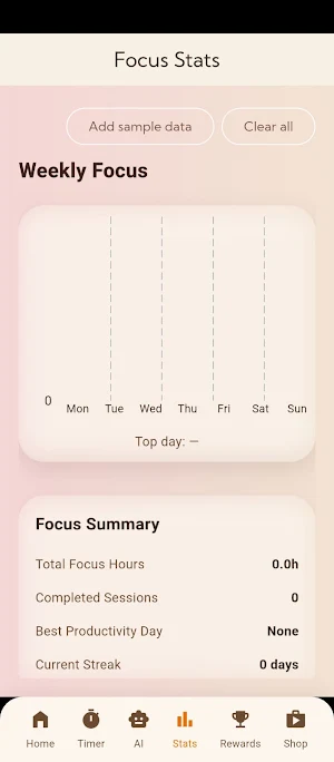 Ninja Focus: Daily Habit Screenshot 2