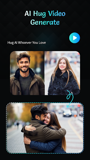 AI Kiss Video Maker : AI Hug Screenshot 1
