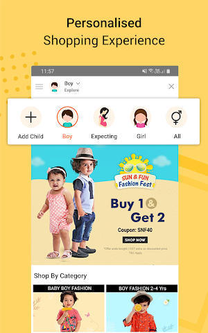 FirstCry India - Baby & Kids Shopping & Parenting Screenshot 1