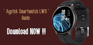 Agptek Smartwatch LW11 Guide Screenshot 1