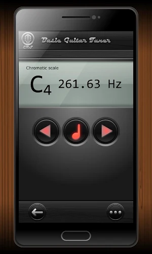 Basic Guitar Tuner Screenshot 1