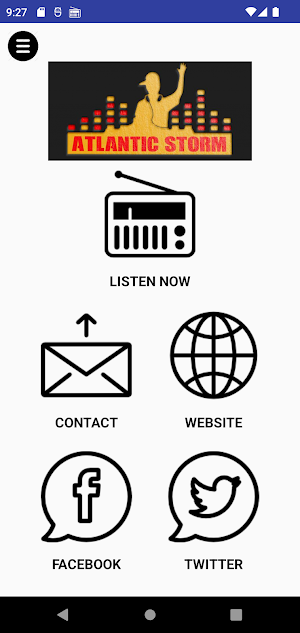 Atlantic Storm Radio Screenshot 1