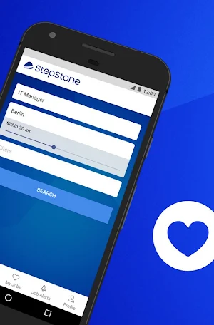 StepStone Job App Screenshot 1