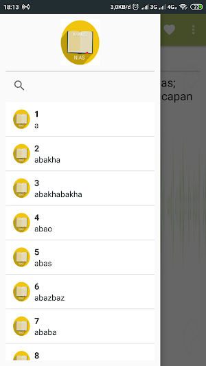 Kamus Nias - Indonesia (LI NIHA) Screenshot 1