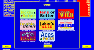Video Poker Games Retro Arcade Screenshot 2