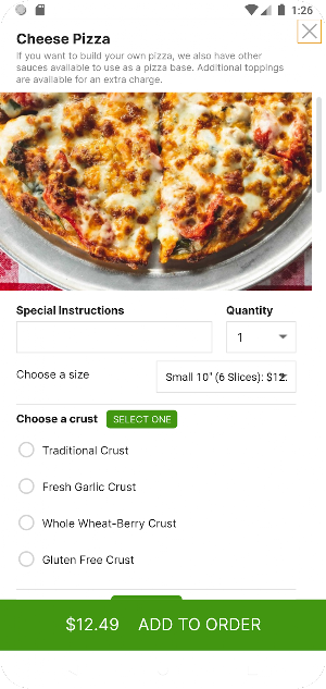 Romio's Pizza & Pasta Screenshot 3