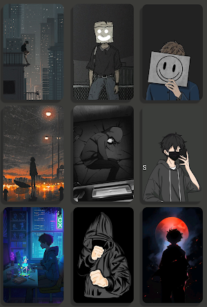 Dark Person Wallpaper Screenshot 1