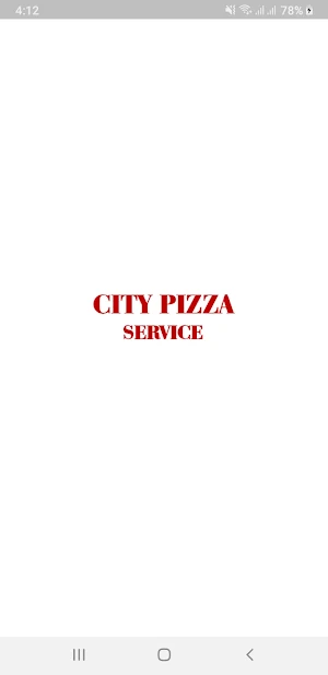 City Pizza Service Screenshot 0
