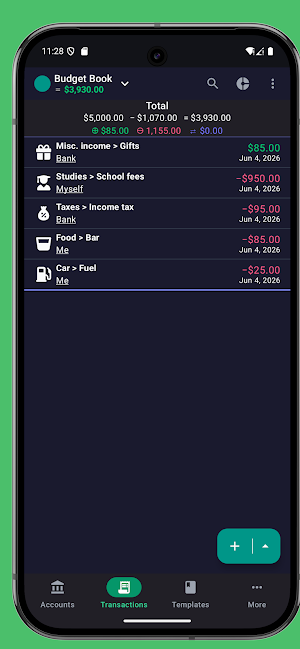 Money Manager Screenshot 3