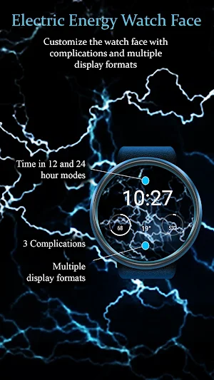 WFAM Electric Energy Watchface Screenshot 1