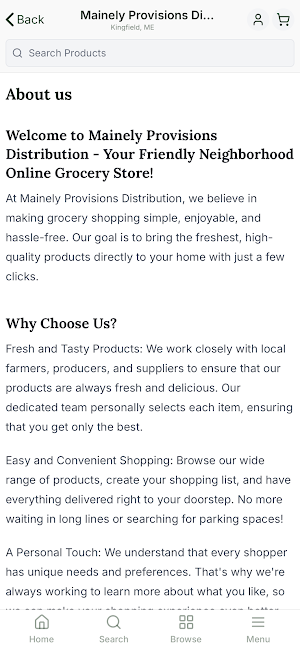 Mainely Distribution Screenshot 3