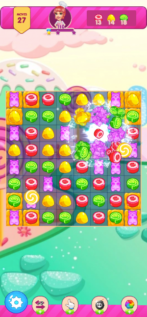Gummy Bear Hero : Match 3 Screenshot 3