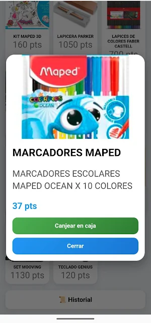 COLE Créditos Screenshot 1