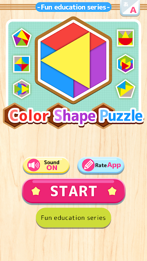 Color Shape Puzzle - Fun education series Screenshot 0