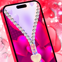 Love Zipper Lock Screen
