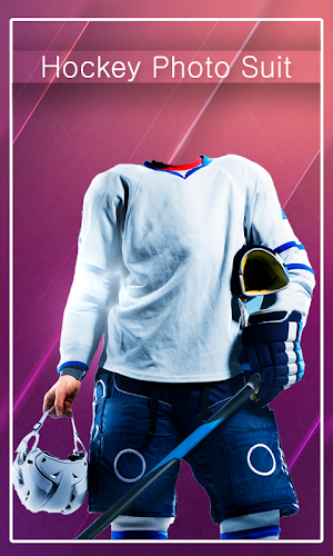 Hockey Photo Suit Screenshot 3