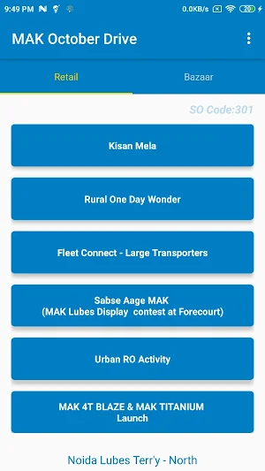 MAK October Drive Screenshot 3