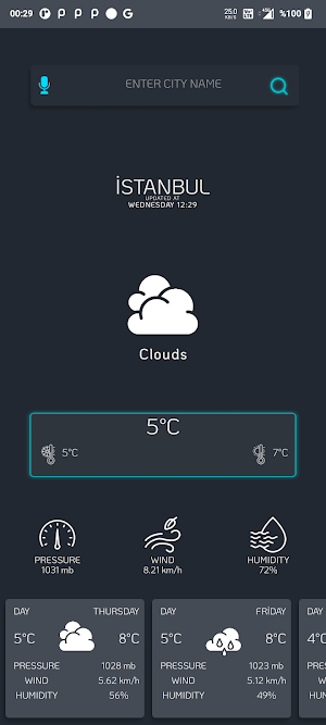 Hava Durumu Screenshot 2