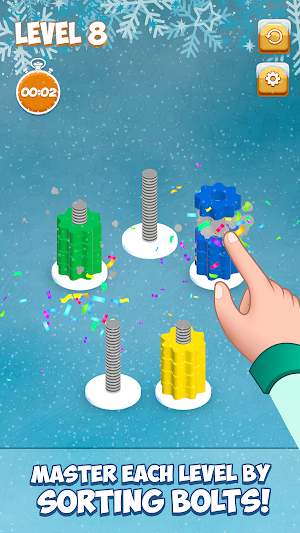 Color Puzzle: Nuts & Bolt Sort Screenshot 3